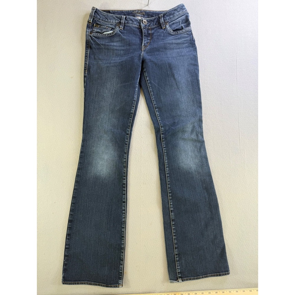 Silver Jeans Bootcut Flare Denim Jeans Women's Size 29/35 Medium Wash